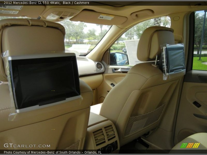Black / Cashmere 2012 Mercedes-Benz GL 550 4Matic