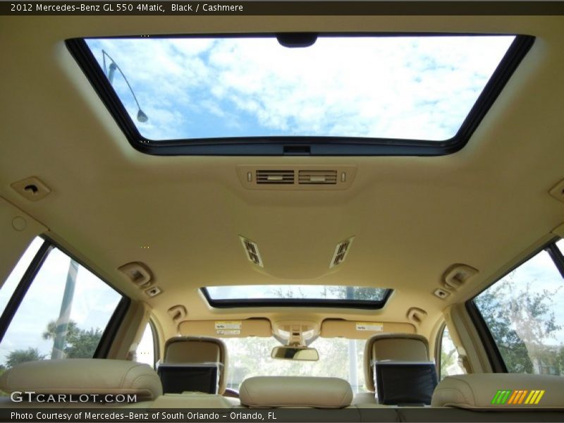 Black / Cashmere 2012 Mercedes-Benz GL 550 4Matic