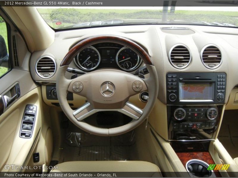 Black / Cashmere 2012 Mercedes-Benz GL 550 4Matic
