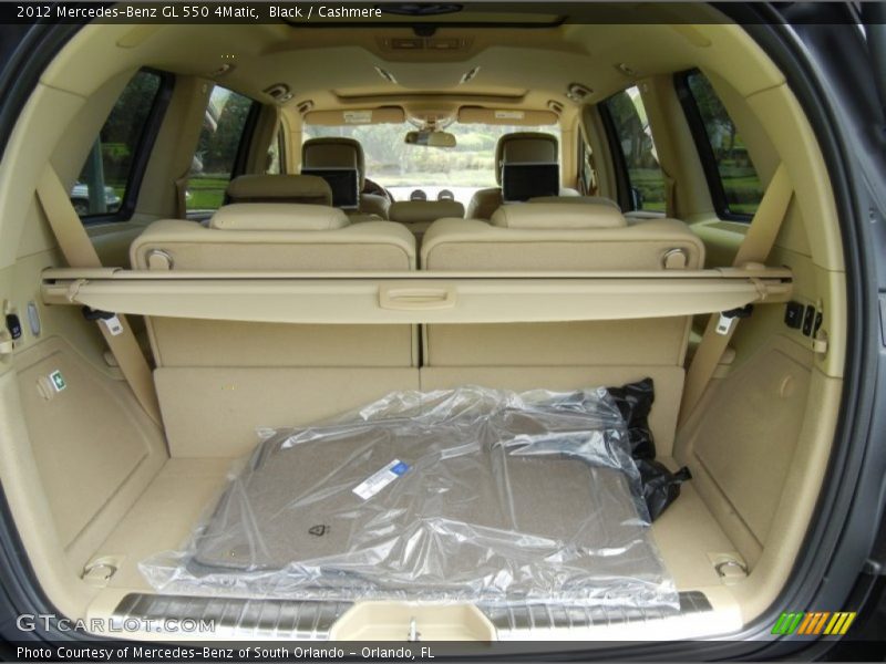 Black / Cashmere 2012 Mercedes-Benz GL 550 4Matic