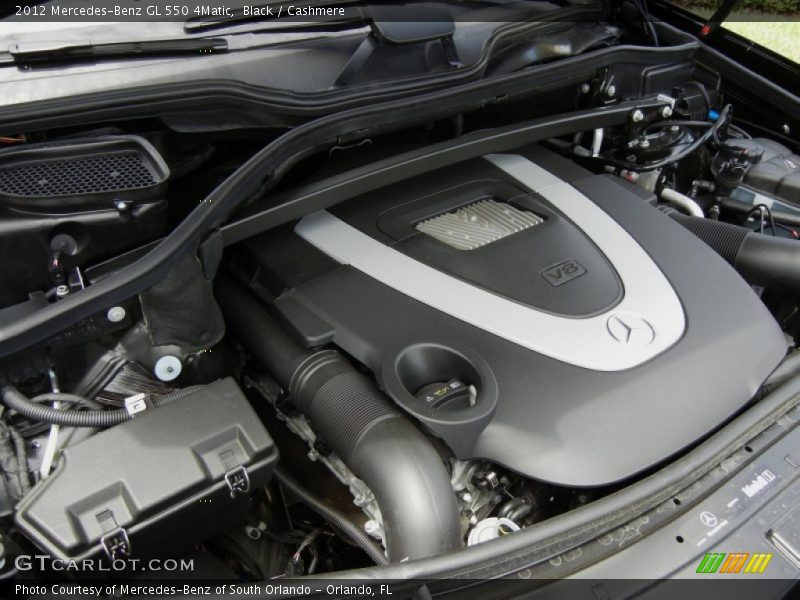 Black / Cashmere 2012 Mercedes-Benz GL 550 4Matic