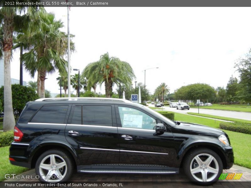 Black / Cashmere 2012 Mercedes-Benz GL 550 4Matic