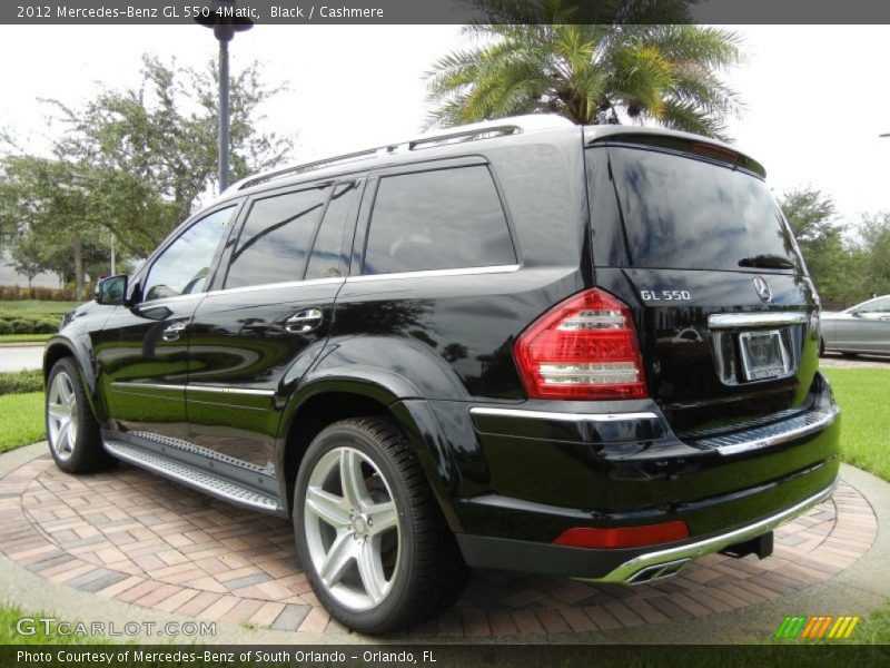  2012 GL 550 4Matic Black