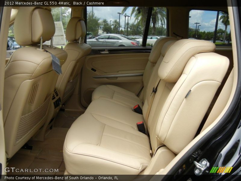 Rear Seat of 2012 GL 550 4Matic