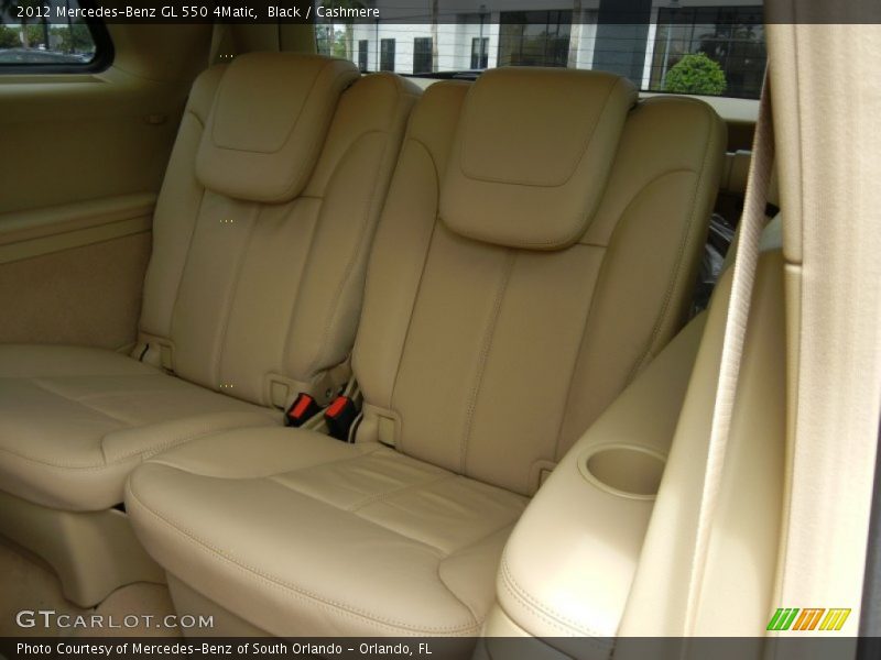 Rear Seat of 2012 GL 550 4Matic