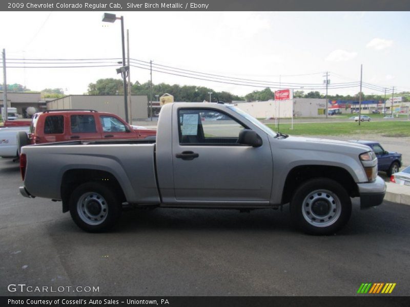 Silver Birch Metallic / Ebony 2009 Chevrolet Colorado Regular Cab