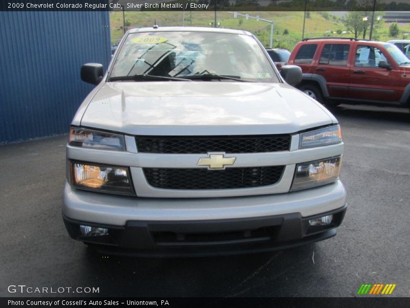 Silver Birch Metallic / Ebony 2009 Chevrolet Colorado Regular Cab