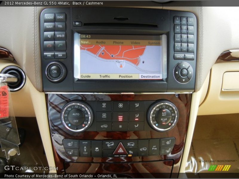 Navigation of 2012 GL 550 4Matic