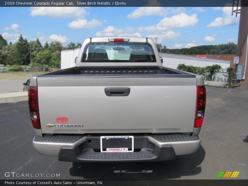 Silver Birch Metallic / Ebony 2009 Chevrolet Colorado Regular Cab