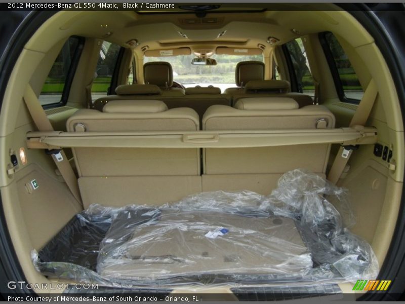  2012 GL 550 4Matic Trunk