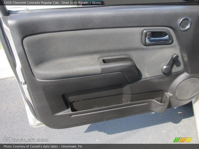 Silver Birch Metallic / Ebony 2009 Chevrolet Colorado Regular Cab