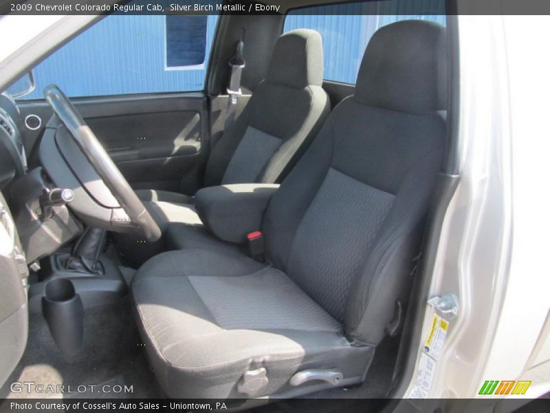 Silver Birch Metallic / Ebony 2009 Chevrolet Colorado Regular Cab