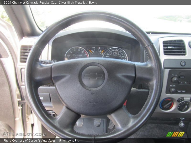 Silver Birch Metallic / Ebony 2009 Chevrolet Colorado Regular Cab
