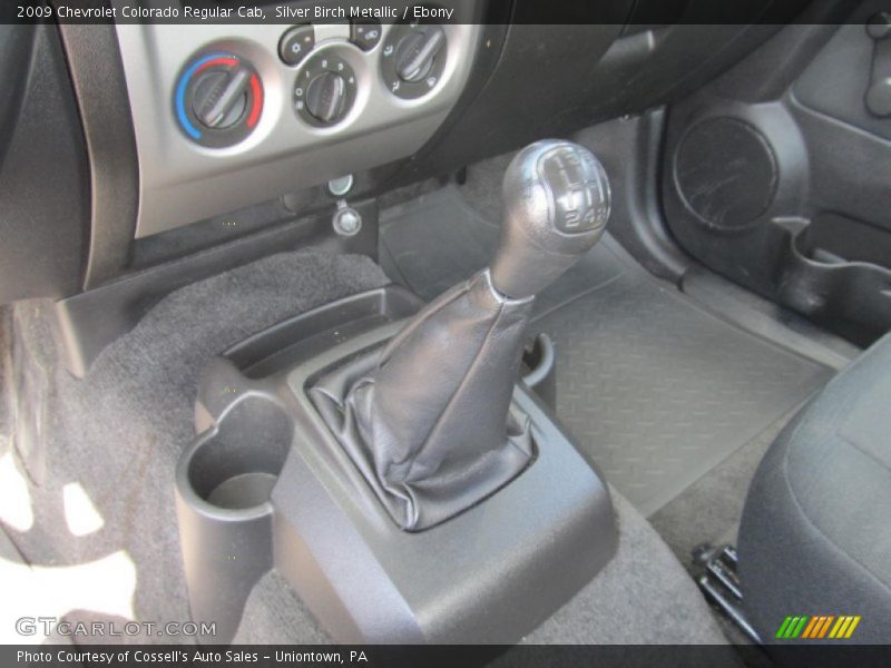 Silver Birch Metallic / Ebony 2009 Chevrolet Colorado Regular Cab
