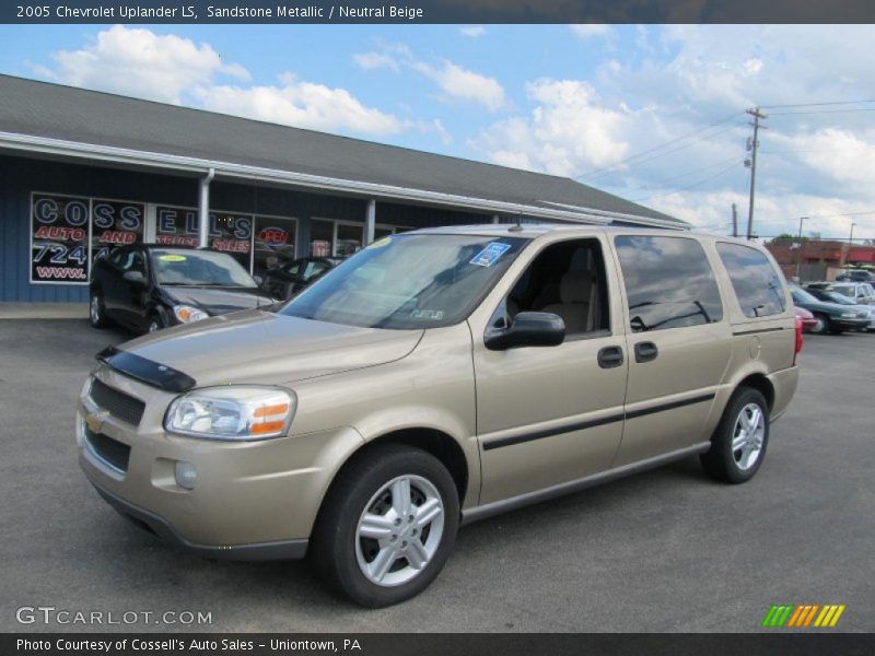 Sandstone Metallic / Neutral Beige 2005 Chevrolet Uplander LS