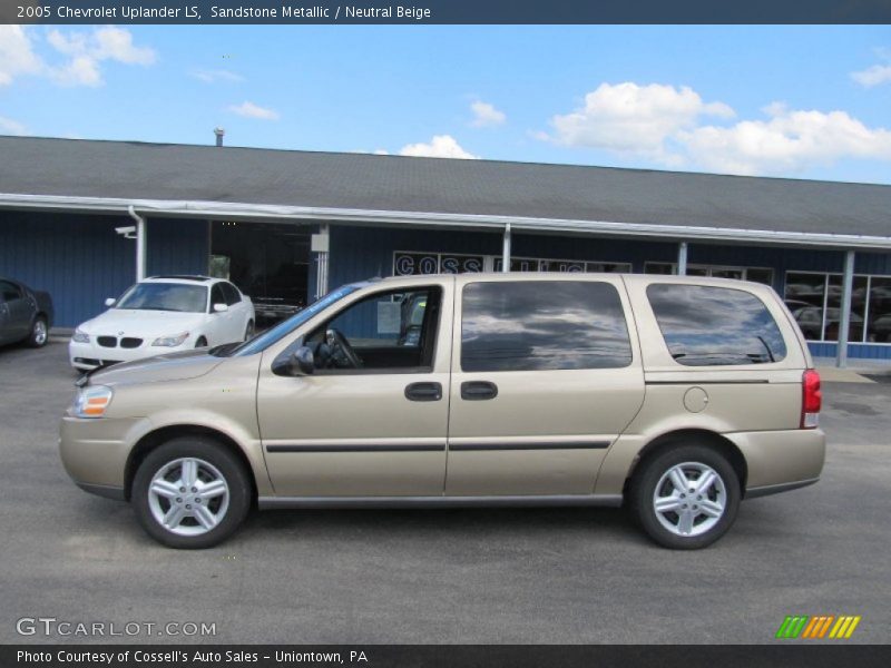 Sandstone Metallic / Neutral Beige 2005 Chevrolet Uplander LS