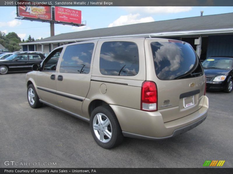 Sandstone Metallic / Neutral Beige 2005 Chevrolet Uplander LS