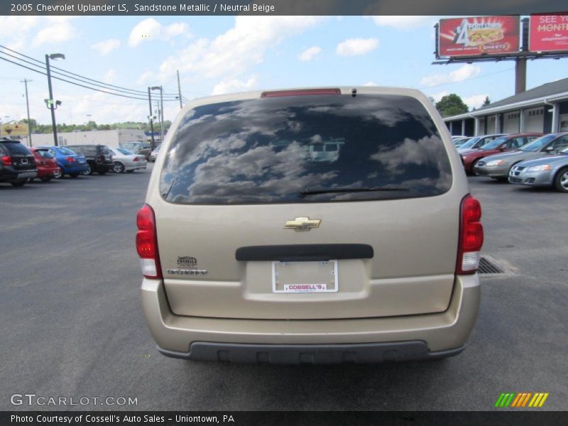 Sandstone Metallic / Neutral Beige 2005 Chevrolet Uplander LS