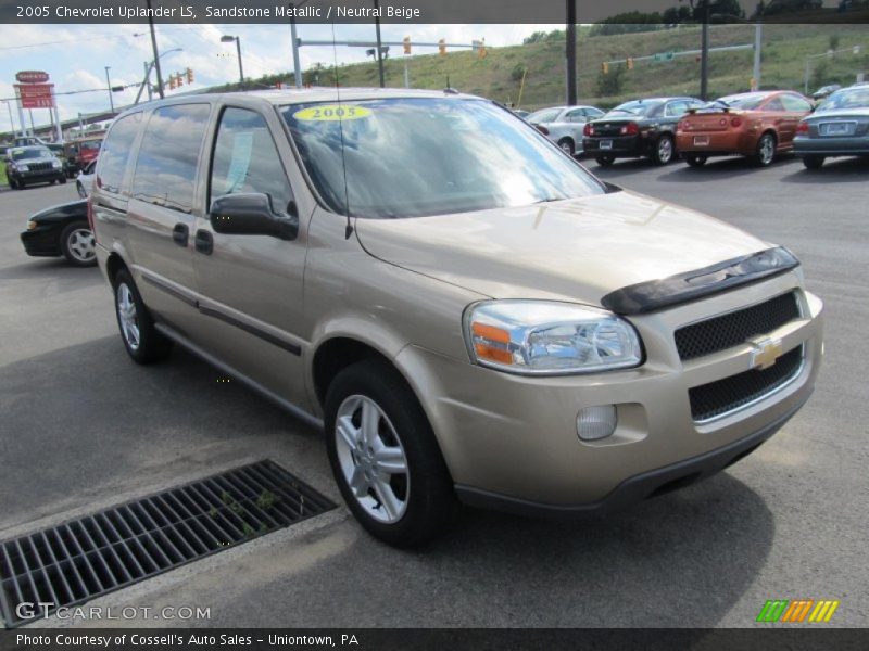 Sandstone Metallic / Neutral Beige 2005 Chevrolet Uplander LS