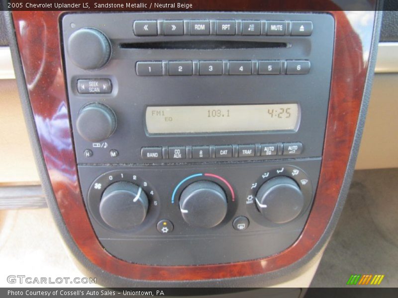 Sandstone Metallic / Neutral Beige 2005 Chevrolet Uplander LS