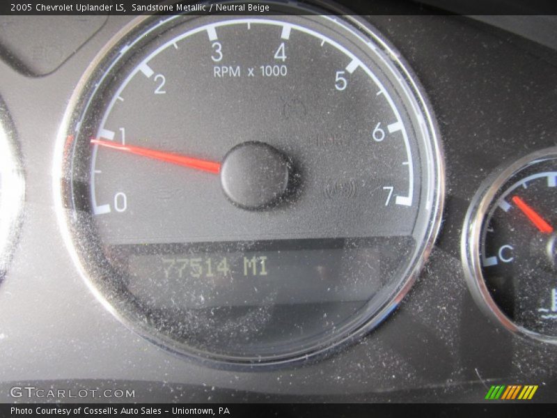 Sandstone Metallic / Neutral Beige 2005 Chevrolet Uplander LS