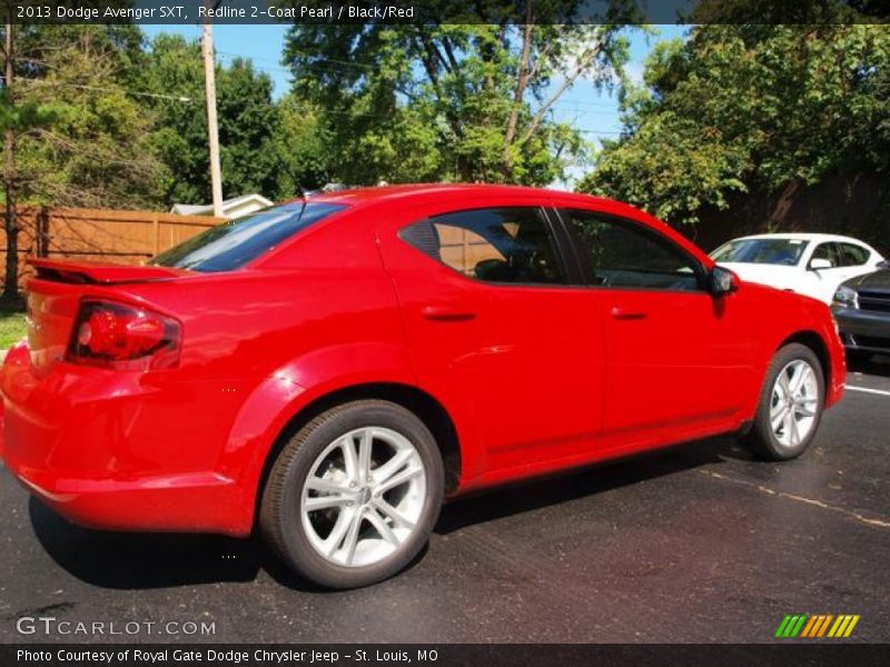 Redline 2-Coat Pearl / Black/Red 2013 Dodge Avenger SXT