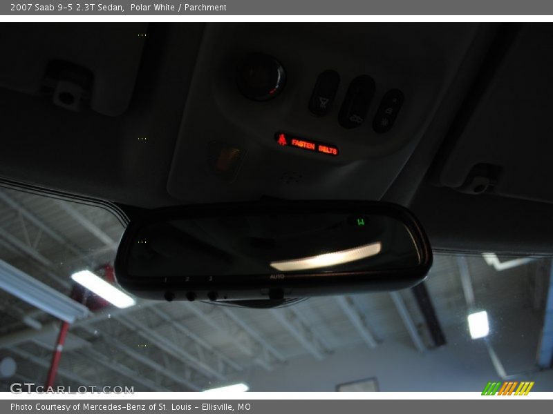 Polar White / Parchment 2007 Saab 9-5 2.3T Sedan