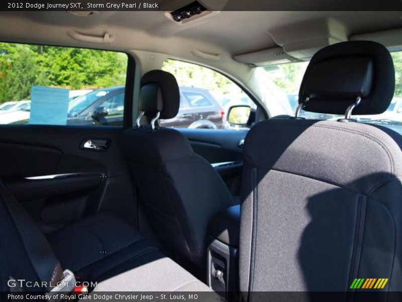 Storm Grey Pearl / Black 2012 Dodge Journey SXT