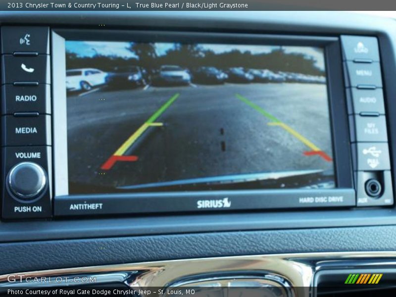 Controls of 2013 Town & Country Touring - L