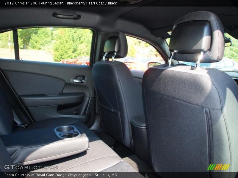 Blackberry Pearl Coat / Black 2012 Chrysler 200 Touring Sedan