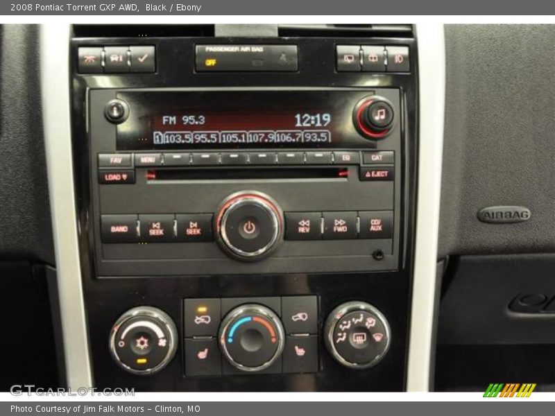 Black / Ebony 2008 Pontiac Torrent GXP AWD