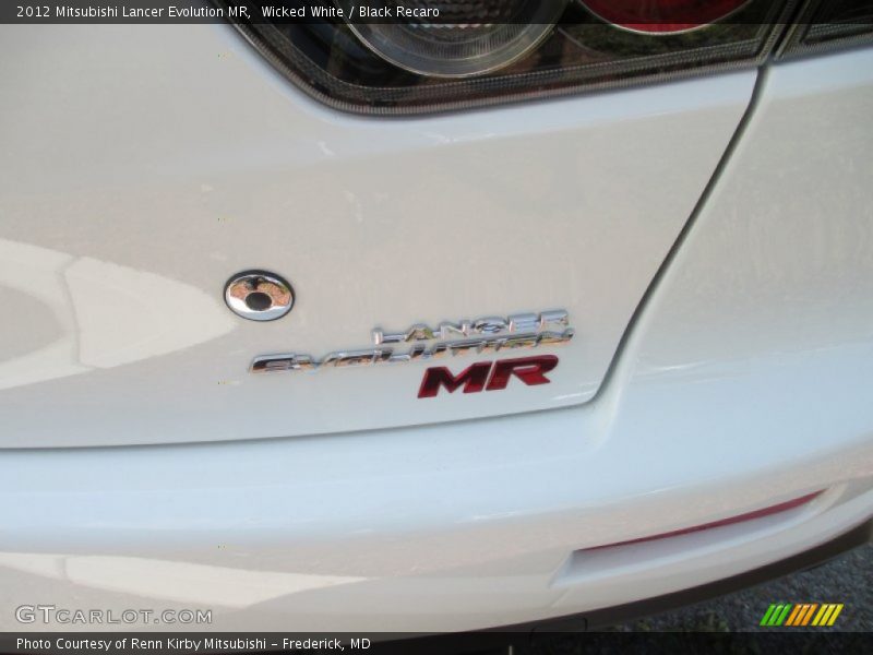  2012 Lancer Evolution MR Logo