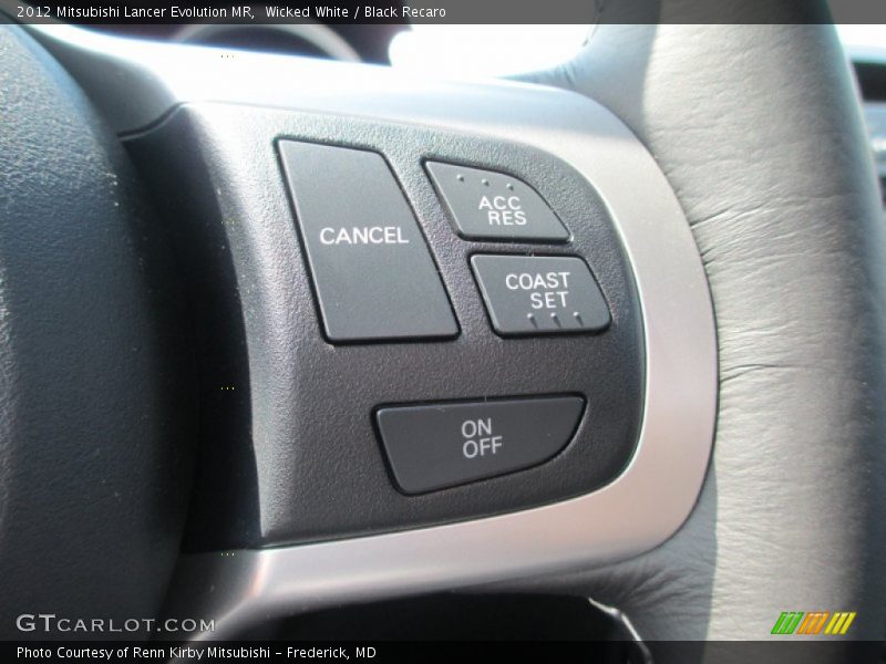 Controls of 2012 Lancer Evolution MR