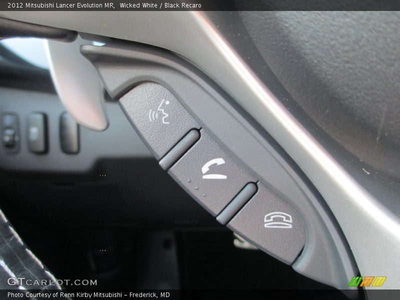 Controls of 2012 Lancer Evolution MR