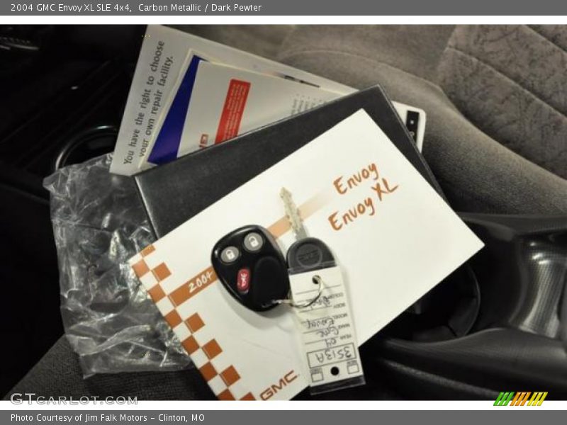 Carbon Metallic / Dark Pewter 2004 GMC Envoy XL SLE 4x4