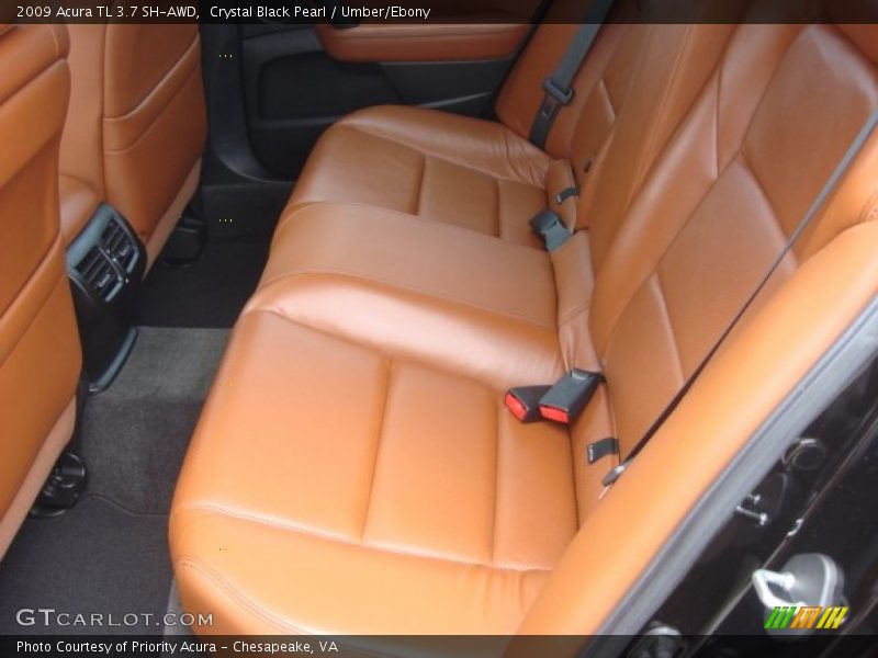 Rear Seat of 2009 TL 3.7 SH-AWD