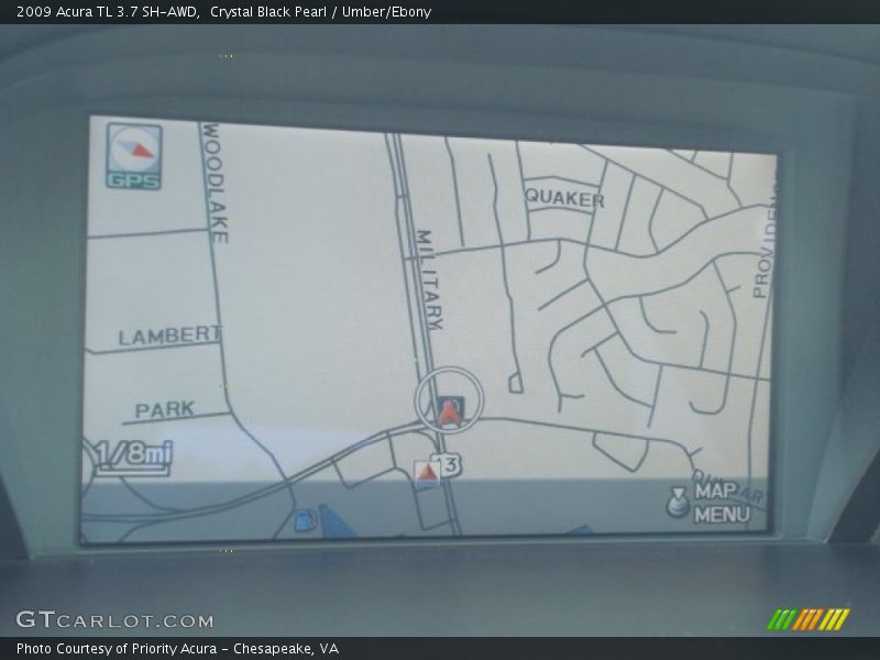 Navigation of 2009 TL 3.7 SH-AWD