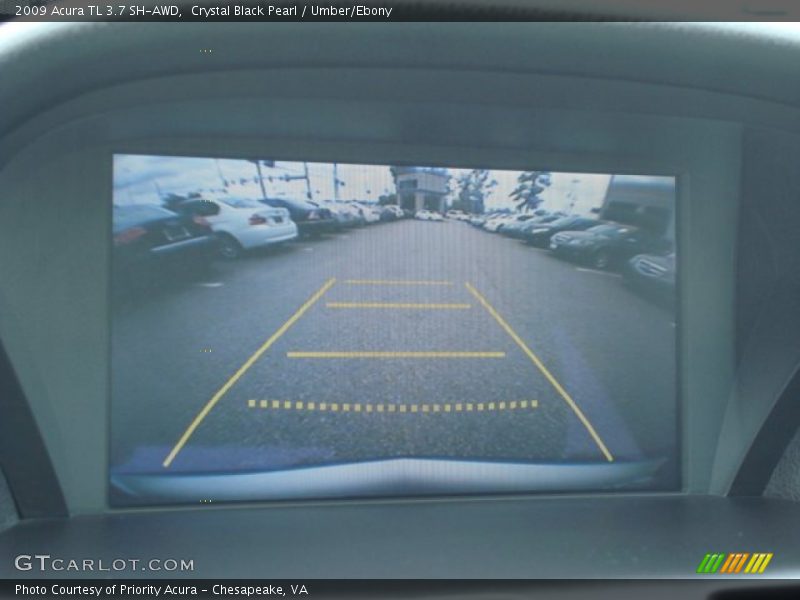 Crystal Black Pearl / Umber/Ebony 2009 Acura TL 3.7 SH-AWD
