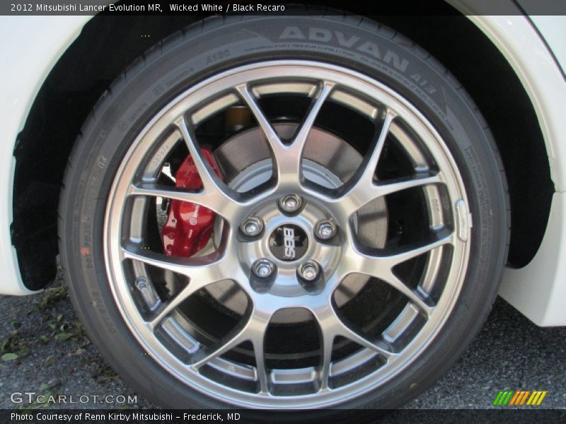  2012 Lancer Evolution MR Wheel