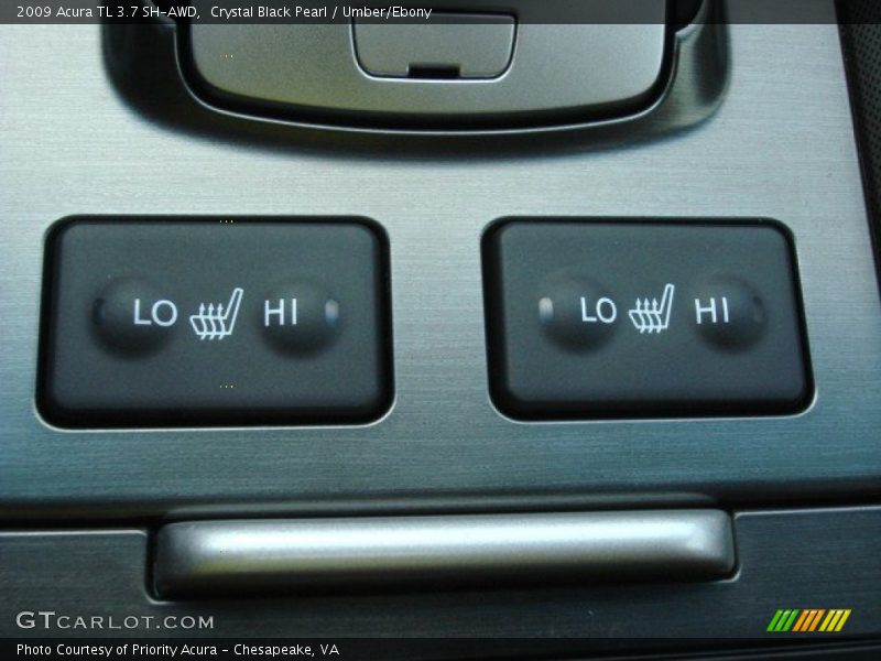 Controls of 2009 TL 3.7 SH-AWD