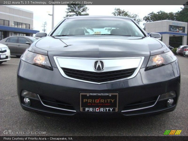 Graphite Luster Metallic / Ebony 2012 Acura TL 3.5 Technology