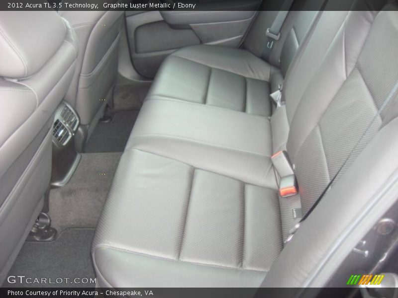 Graphite Luster Metallic / Ebony 2012 Acura TL 3.5 Technology