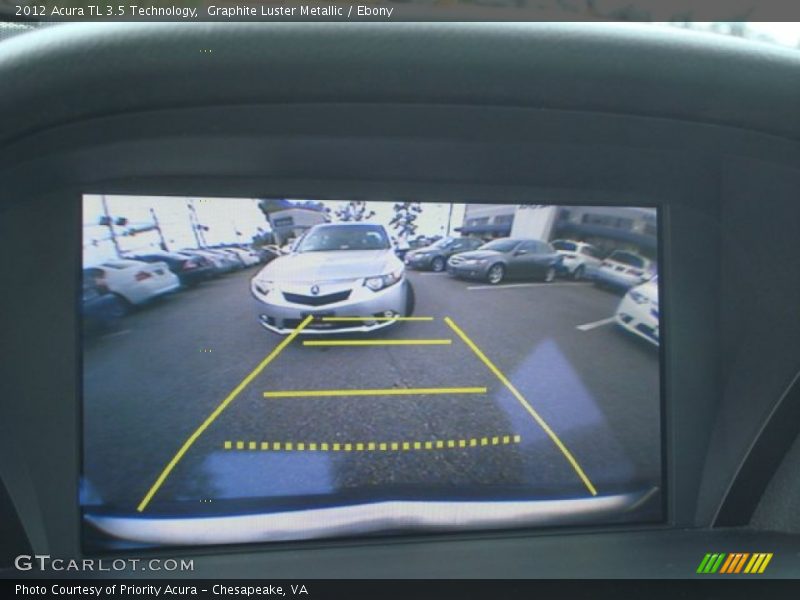Graphite Luster Metallic / Ebony 2012 Acura TL 3.5 Technology