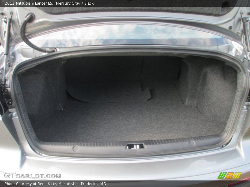Mercury Gray / Black 2012 Mitsubishi Lancer ES