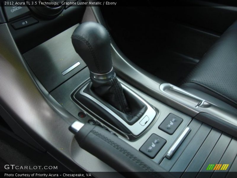 Graphite Luster Metallic / Ebony 2012 Acura TL 3.5 Technology