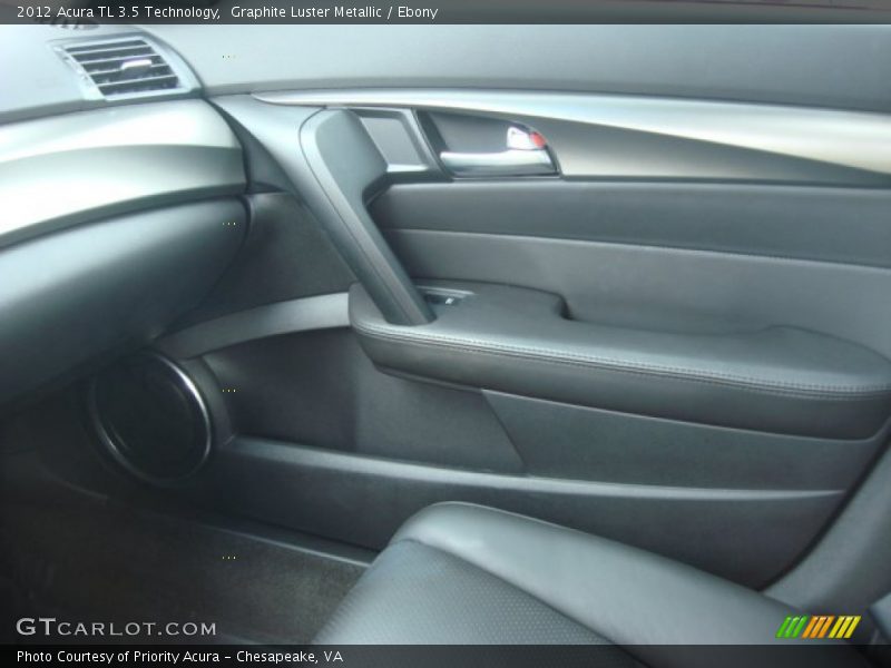 Graphite Luster Metallic / Ebony 2012 Acura TL 3.5 Technology