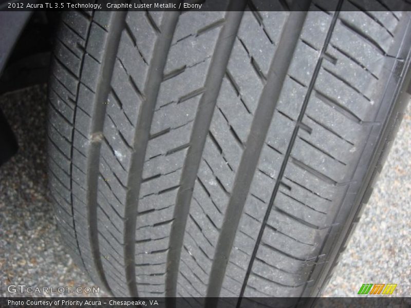 Graphite Luster Metallic / Ebony 2012 Acura TL 3.5 Technology