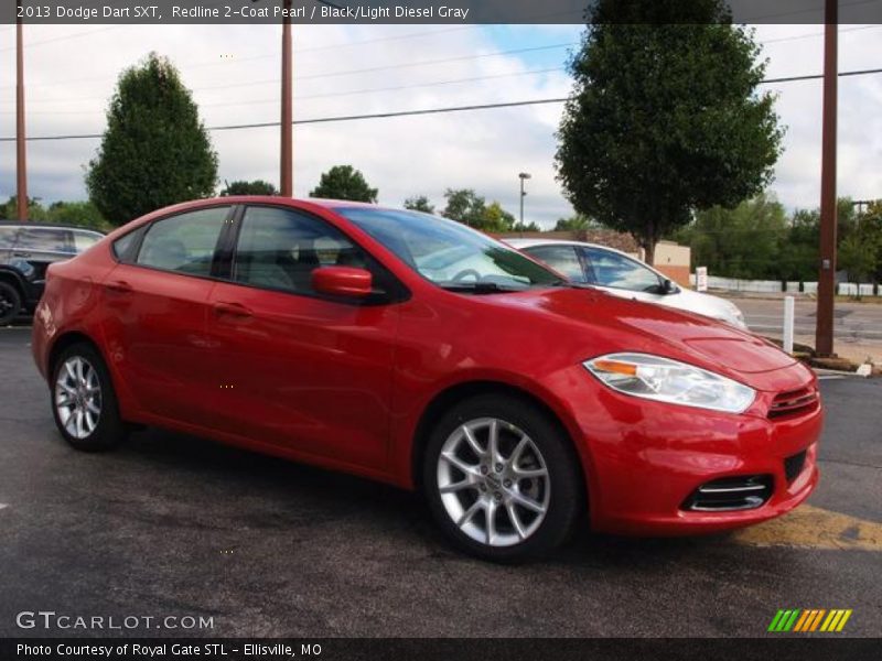 Redline 2-Coat Pearl / Black/Light Diesel Gray 2013 Dodge Dart SXT