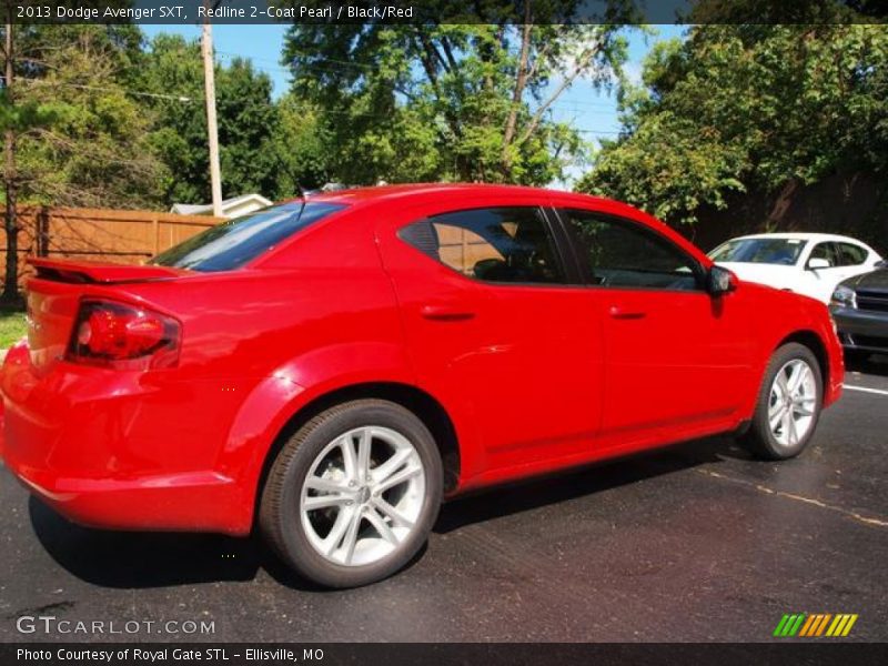 Redline 2-Coat Pearl / Black/Red 2013 Dodge Avenger SXT