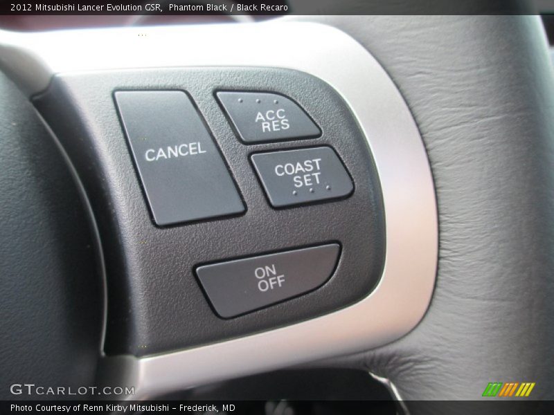 Controls of 2012 Lancer Evolution GSR